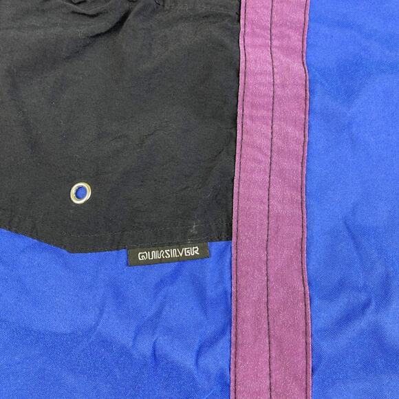 Quiksilver Vintage Retro 90's 19" Multicolor Size 32" GUC - Picture 9 of 10